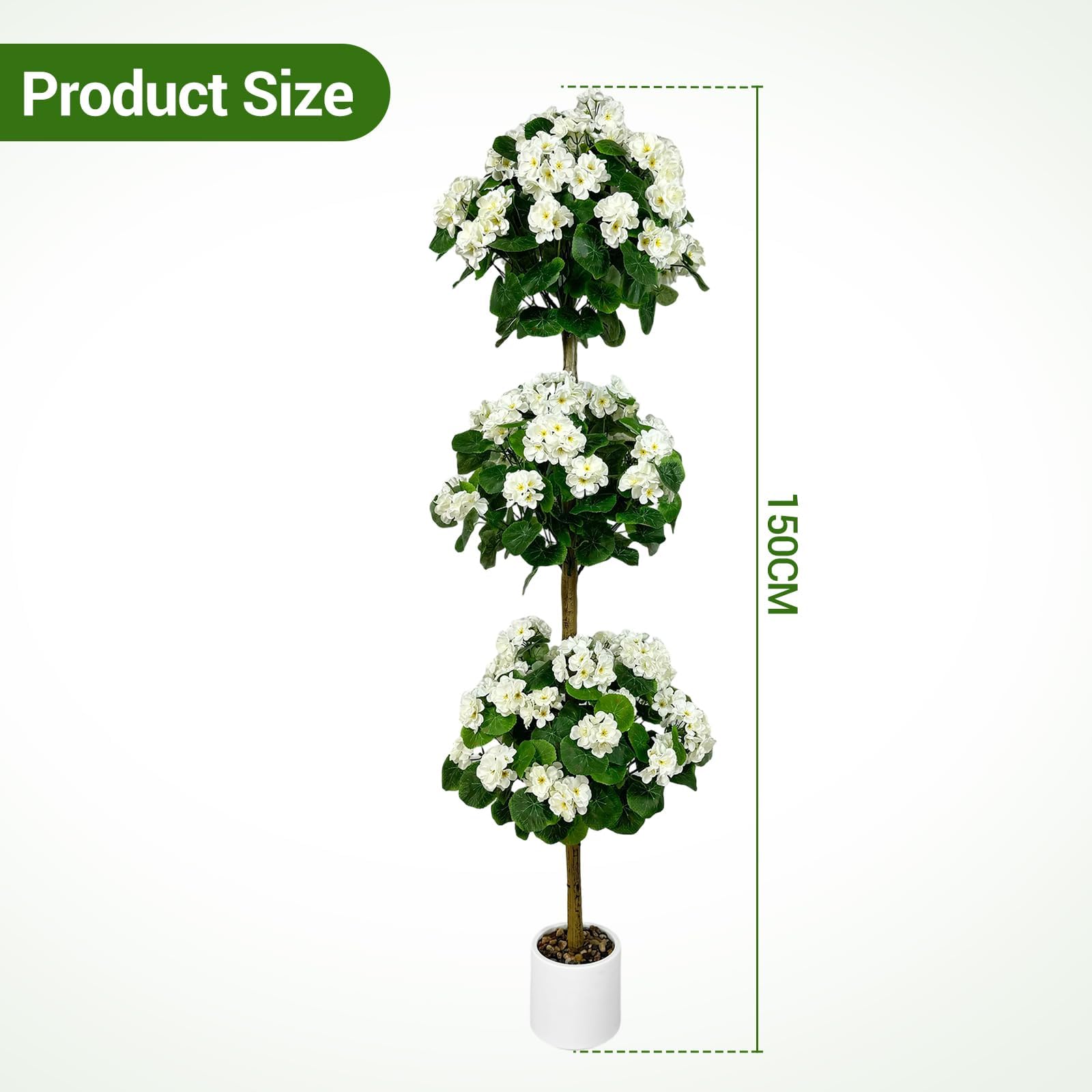 Planta artificial decorativa de 152 cm