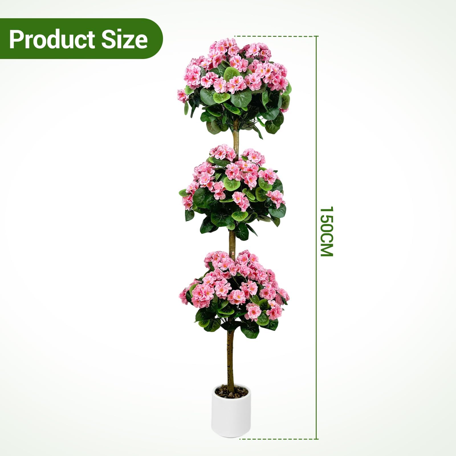 Planta artificial decorativa de 152 cm